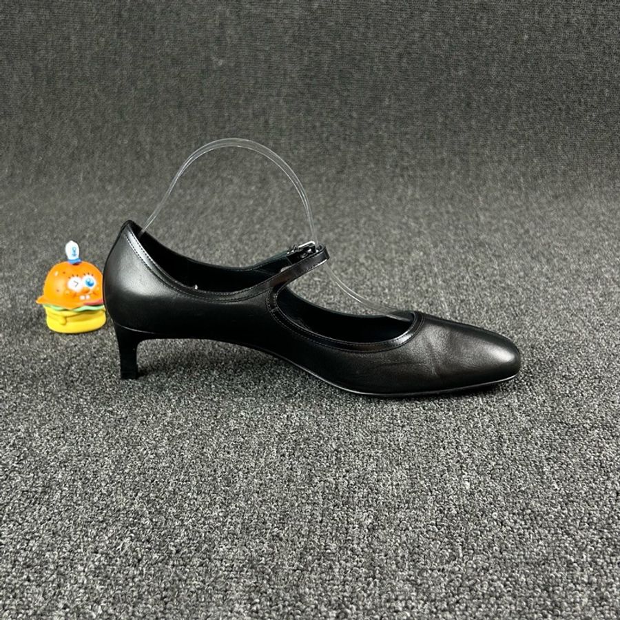 Hermes愛馬仕黑色小貓跟 尺碼：40 🧡-3