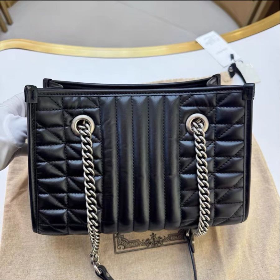 Gucci GG Marmont 黑色鏈條包｜氣質女神必收款🖤-6