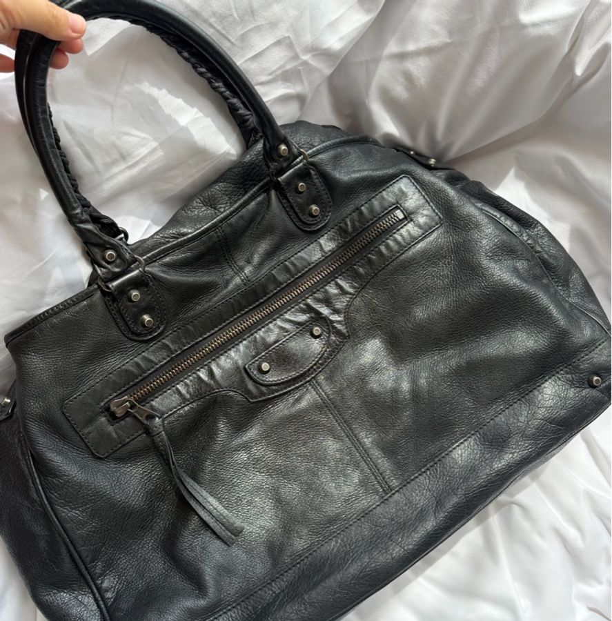 稀有 巴黎世家 三用 3way shoulder bag 單肩包 斜挎包 手提包 balenciaga city bag-2