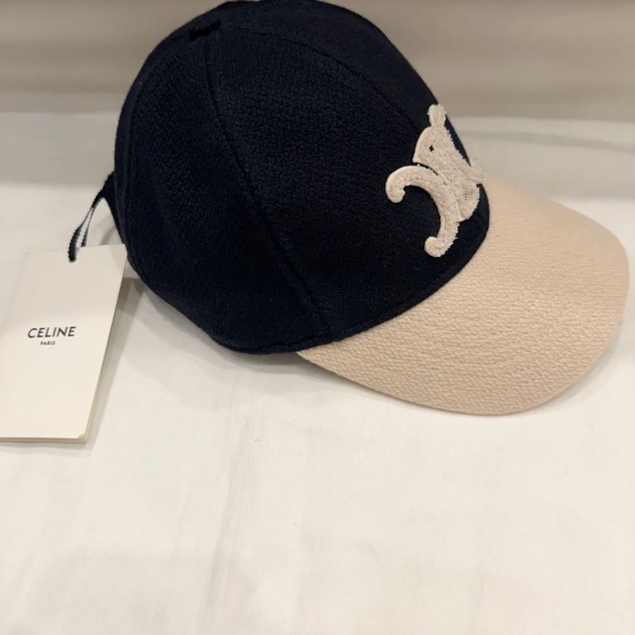 Celine 凱旋門 拼色 棒球帽 M-3