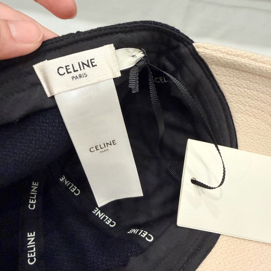 Celine 凱旋門 拼色 棒球帽 M-8