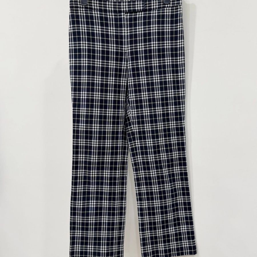 BURBERRY 倫敦 格紋彈性長褲-1