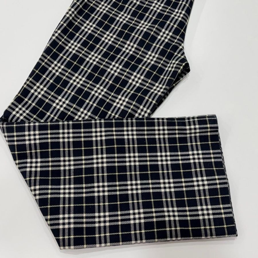 BURBERRY 倫敦 格紋彈性長褲-3