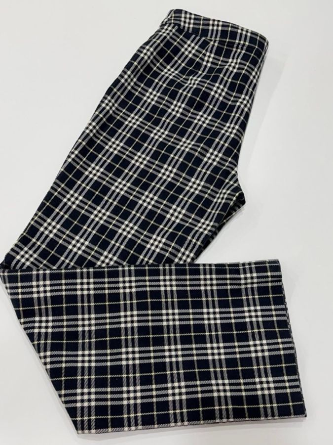 BURBERRY 倫敦 格紋彈性長褲-4