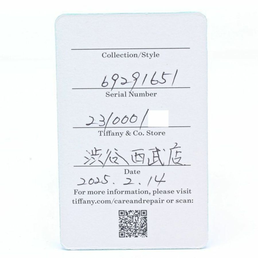 TIFFANY&Co.) Atlas 雙指針鑲鑽腕錶 69291651 女士精鋼腕錶 40349-16