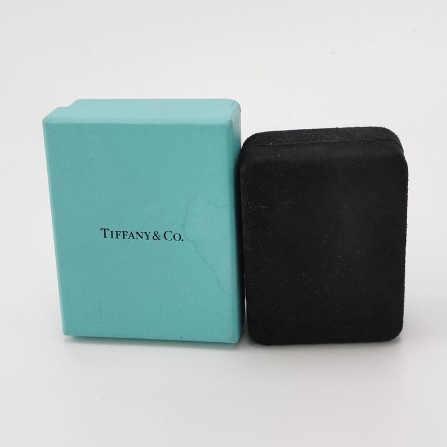 Tiffany & Co. Tiffany Keys18K白金铂金PT950钻石项链-13