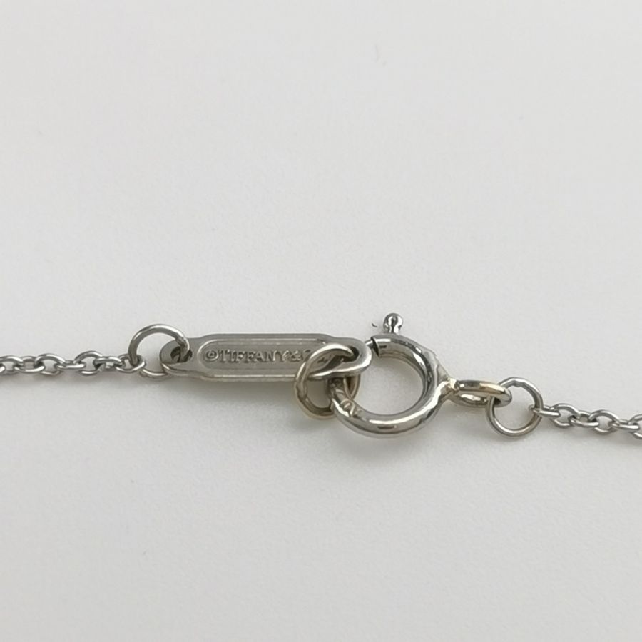 Tiffany & Co. Tiffany Keys18K白金铂金PT950钻石项链-14