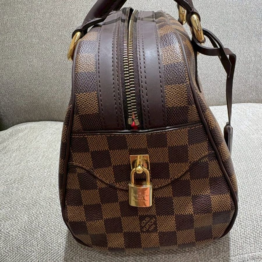 Louis Vuitton 棋盤格波士頓手提包-3