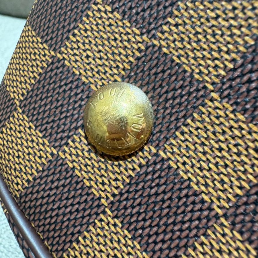 Louis Vuitton 棋盤格波士頓手提包-13