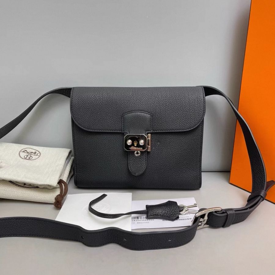 Hermes愛馬仕 Sac a D21全皮信差包-0
