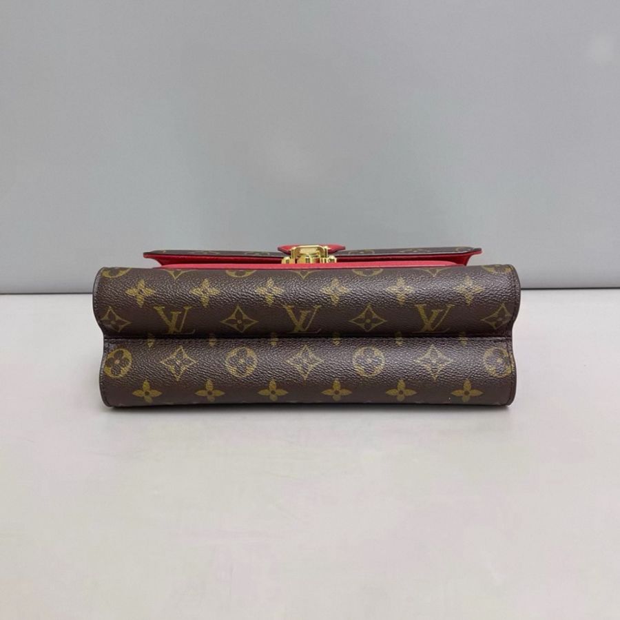 LV路易威登victoire老花紅色維多利亞-4