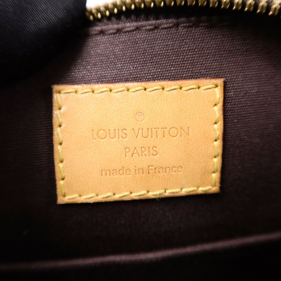 LOUIS VUITTON Monogram Vernis Alma BB手挽肩背兩用袋-5