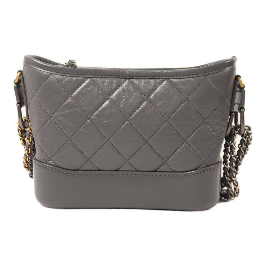 CHANEL 牛皮皮革Garbriell Small鏈帶肩背袋-1