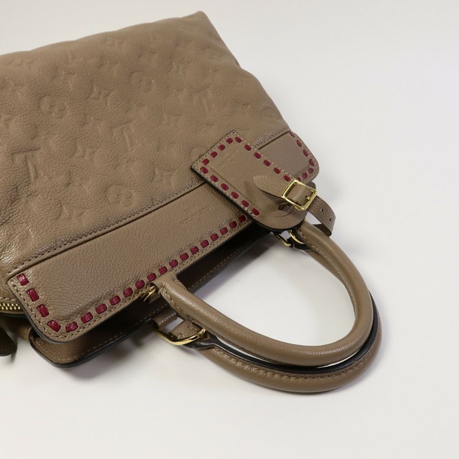 LOUIS VUITTON Monogram Empreinte Vosges MM手挽肩背兩用袋-8
