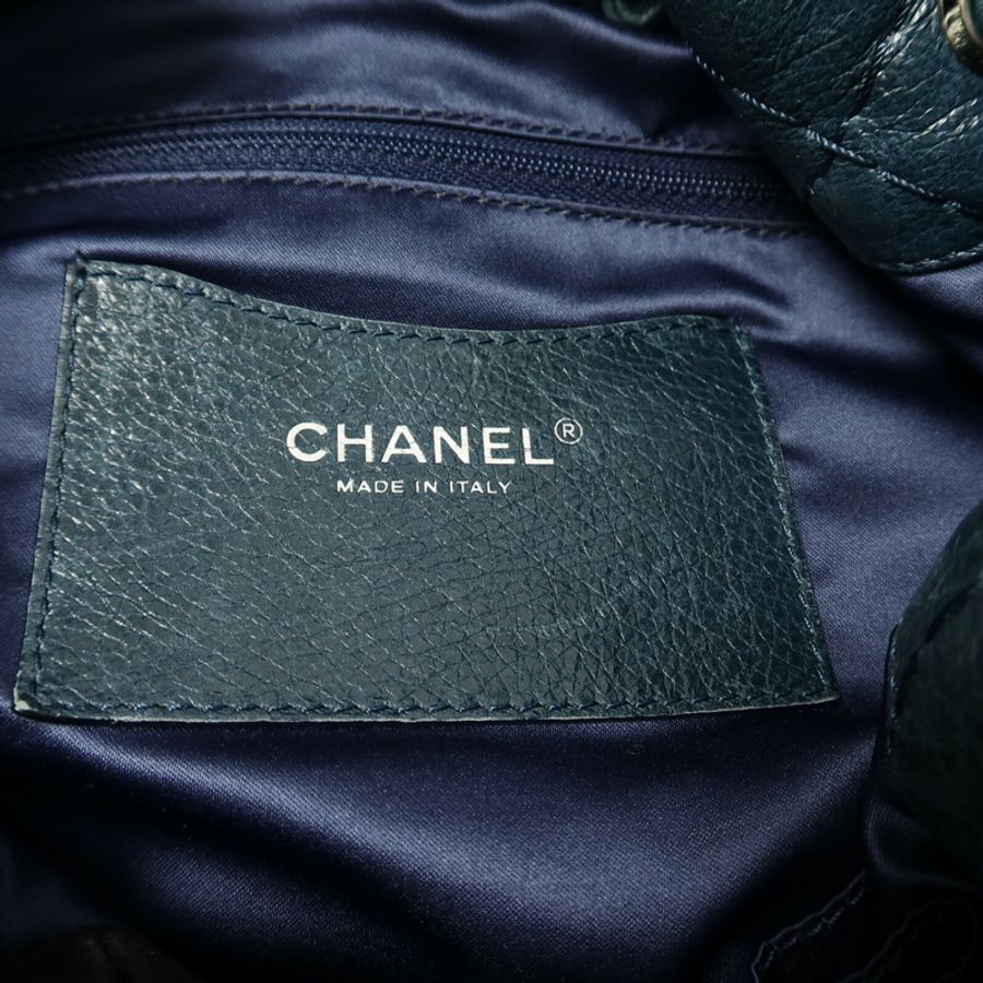 CHANEL 牛皮皮革Shoulder Bag鏈帶手挽袋-5