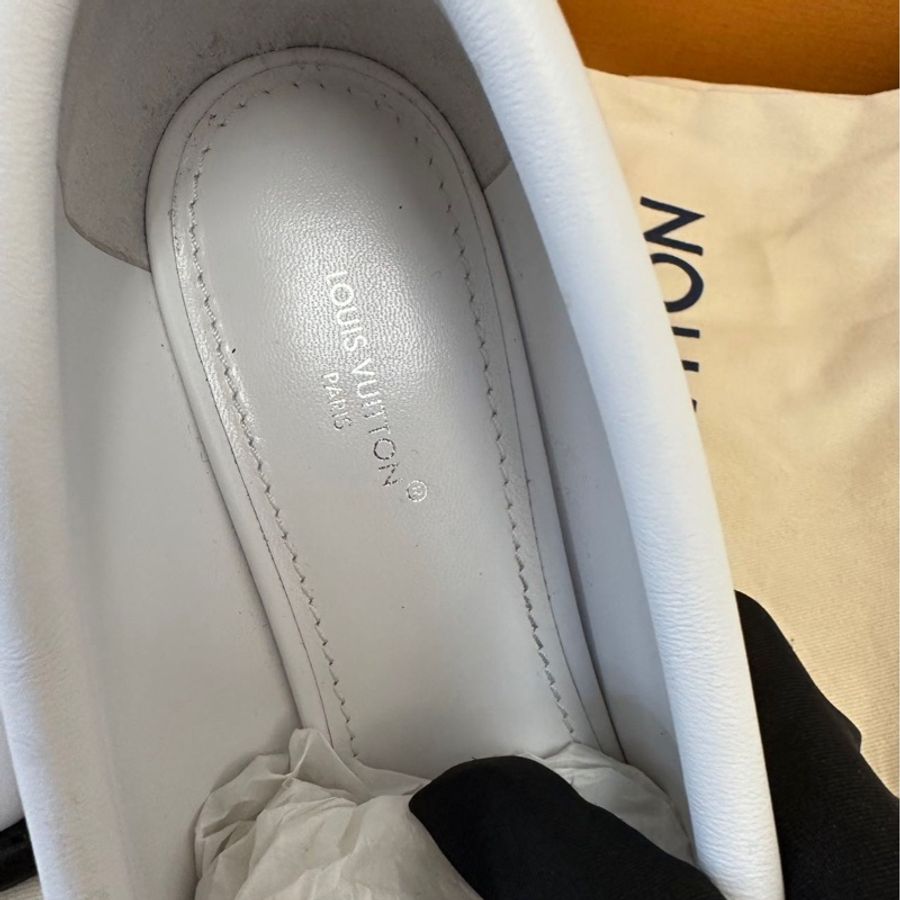 LV 白色大頭鞋 39 碼 僅試穿-16
