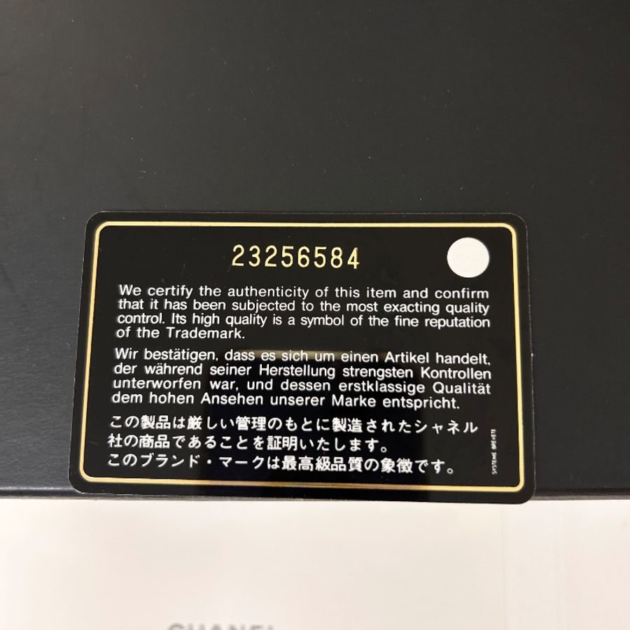 Chanel 雙 C 絎縫皮革翻蓋鏈條把手鏈帶手提包肩背包 A98549-3