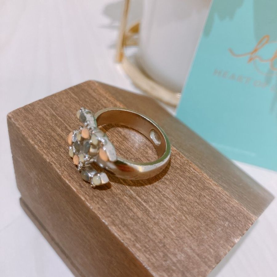 TK2046 Chanel 香奈兒CC扣指輪 CC Crystal Encrusted Baroque Ring-13