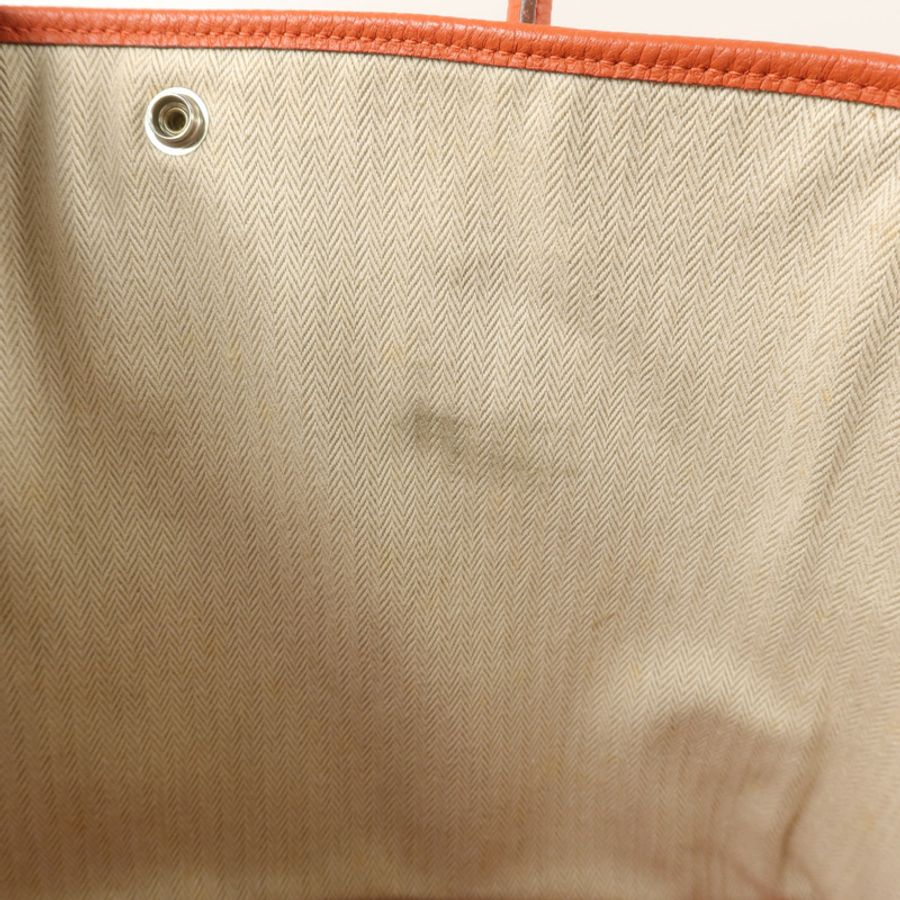 HERMES Negonda皮革Garden Party PM手挽袋Sanguine-15