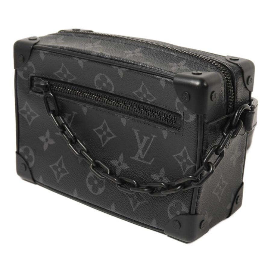 LOUIS VUITTON Monogram Eclipse Mini Soft Trunk肩背袋-2