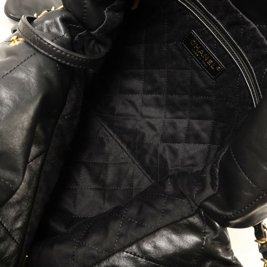 CHANEL 牛皮皮革Chanel 22 Small鏈帶肩背袋-4