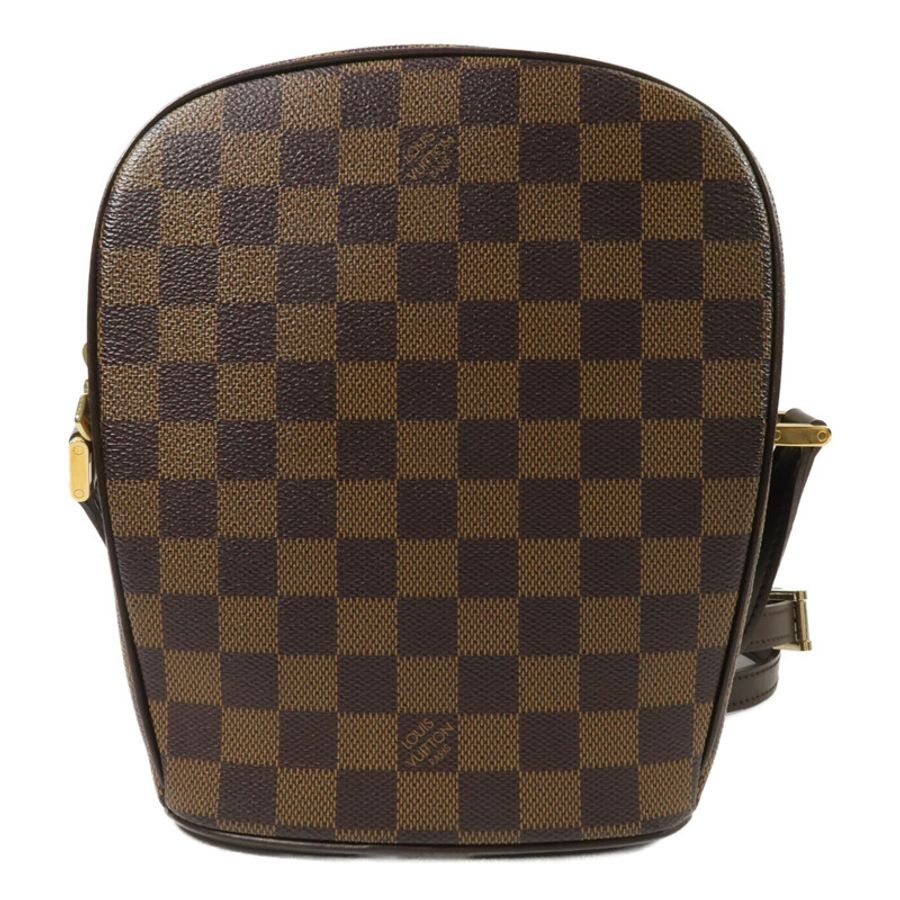 LOUIS VUITTON Damier Ipanema PM金扣肩背袋-1