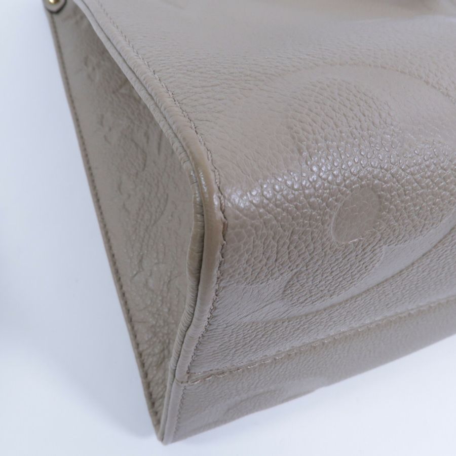 LOUIS VUITTON Monogram Empreinte On The Go MM手挽肩背兩用袋-11