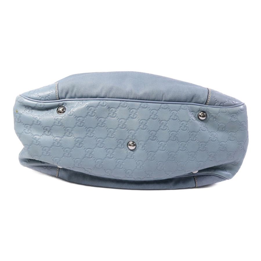 GUCCI 帆布/牛皮皮革Tote Bag手挽袋-3