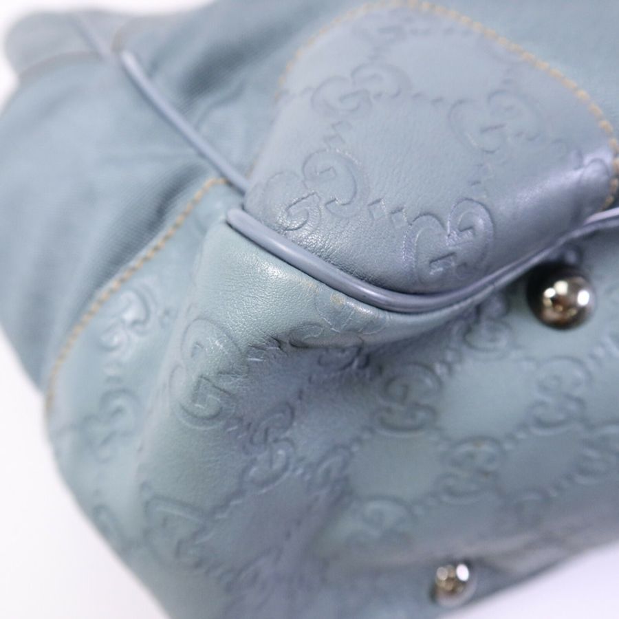 GUCCI 帆布/牛皮皮革Tote Bag手挽袋-13