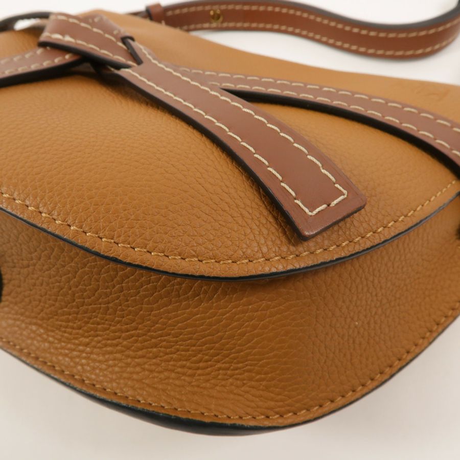 LOEWE 牛皮皮革Gate Small肩背袋-10