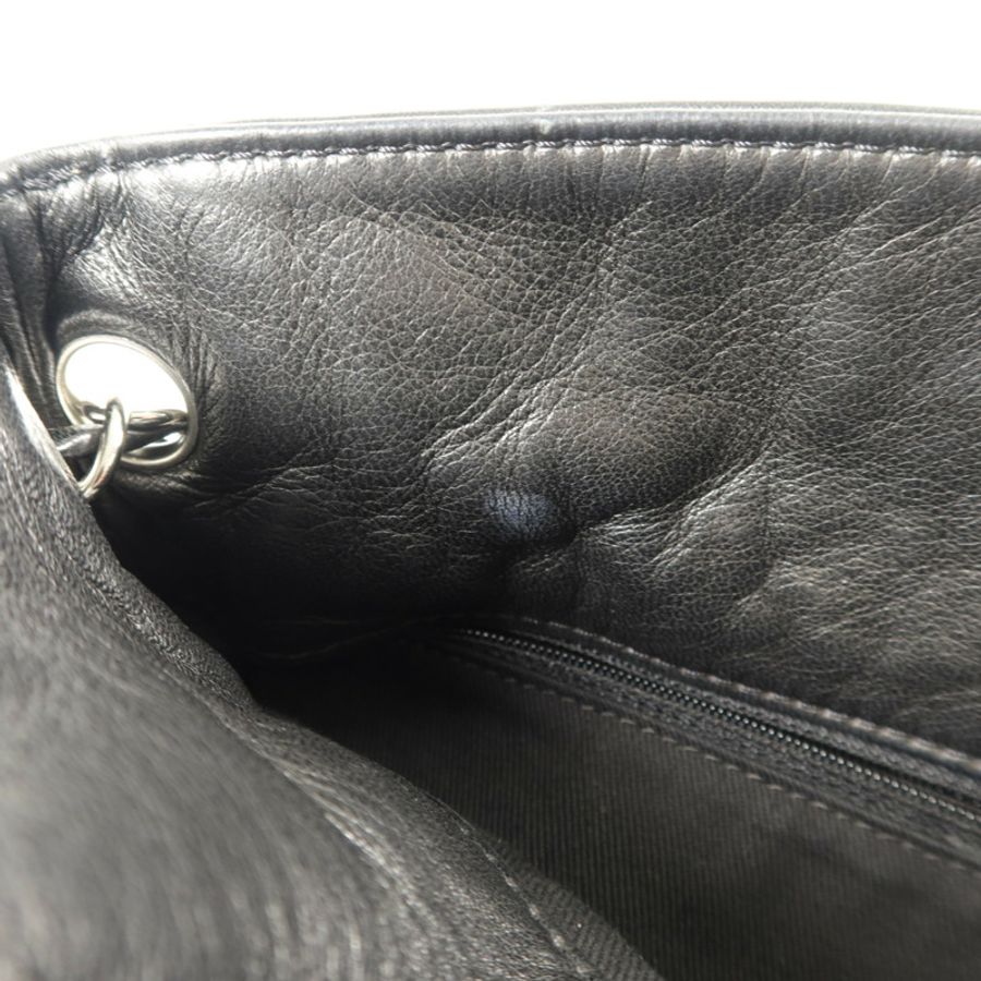 CHANEL 羊皮皮革Chain Shoulder鏈帶肩背袋-15