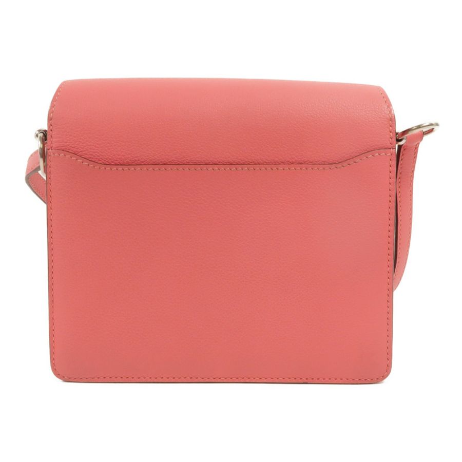 HERMES Evercolor皮革Roulis Mini肩背袋Rose Azalee-1