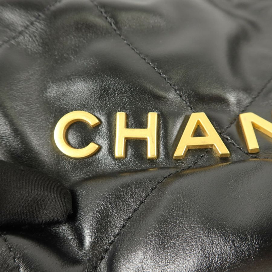 CHANEL 牛皮皮革Chanel 22 Mini手挽肩背兩用袋-9