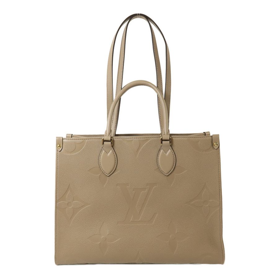 LOUIS VUITTON Monogram Empreinte On The Go MM手挽肩背兩用袋-1