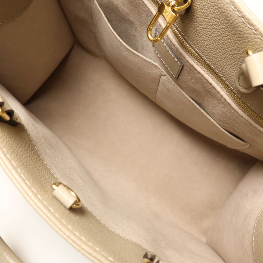 LOUIS VUITTON Monogram Empreinte On The Go MM手挽肩背兩用袋-4