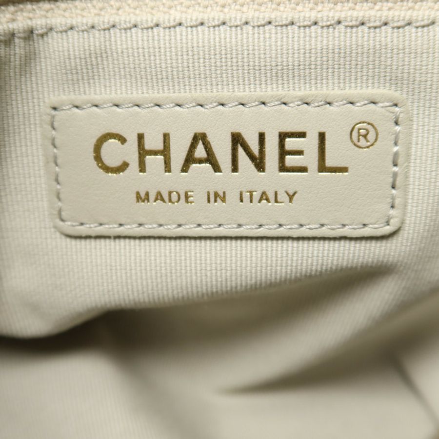 CHANEL 羊皮皮革Chain Shoulder鏈帶肩背袋-5