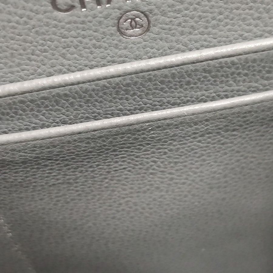 Chanel 牛皮純色字母logo斜背包單肩包-11