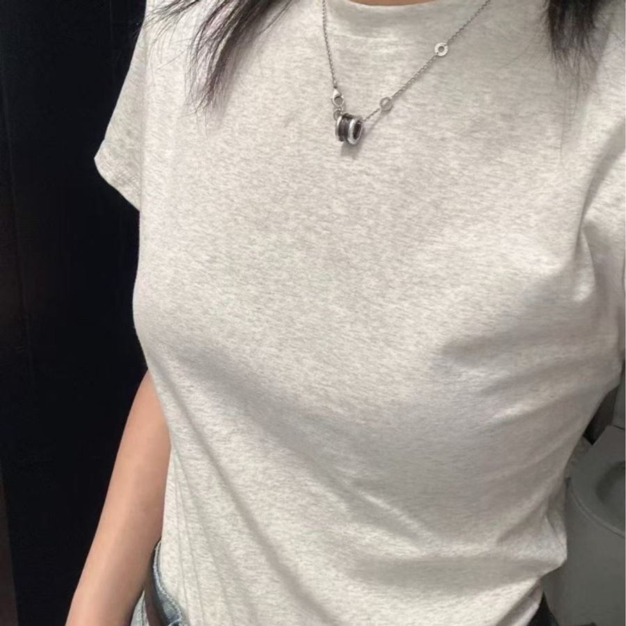 Bvlgari寶格麗 黑陶瓷 慈善款 彈簧 項鍊 男女同款-6