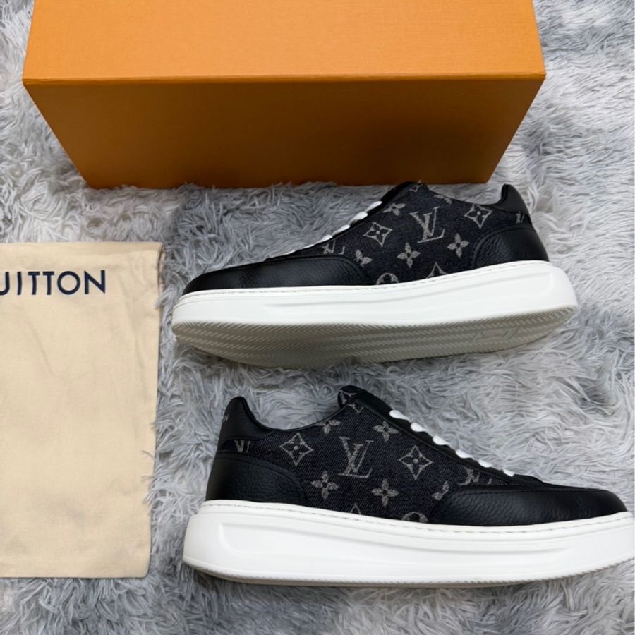 👟LV Beverly Hills 黑牛仔｜尺寸8碼｜99新 僅落地一次-1