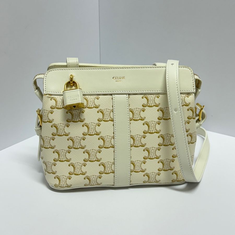 （超級新🆕） CELINE Triomphe 專櫃新款 小方胖【台灣專櫃83,000】-7