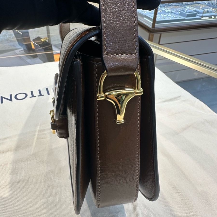 Gucci 古馳老花1955包中號 無附件-2