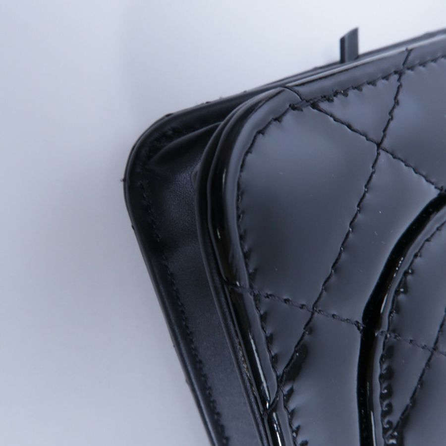 CHANEL 漆皮皮革Wallet On Chain鏈帶肩背袋-13