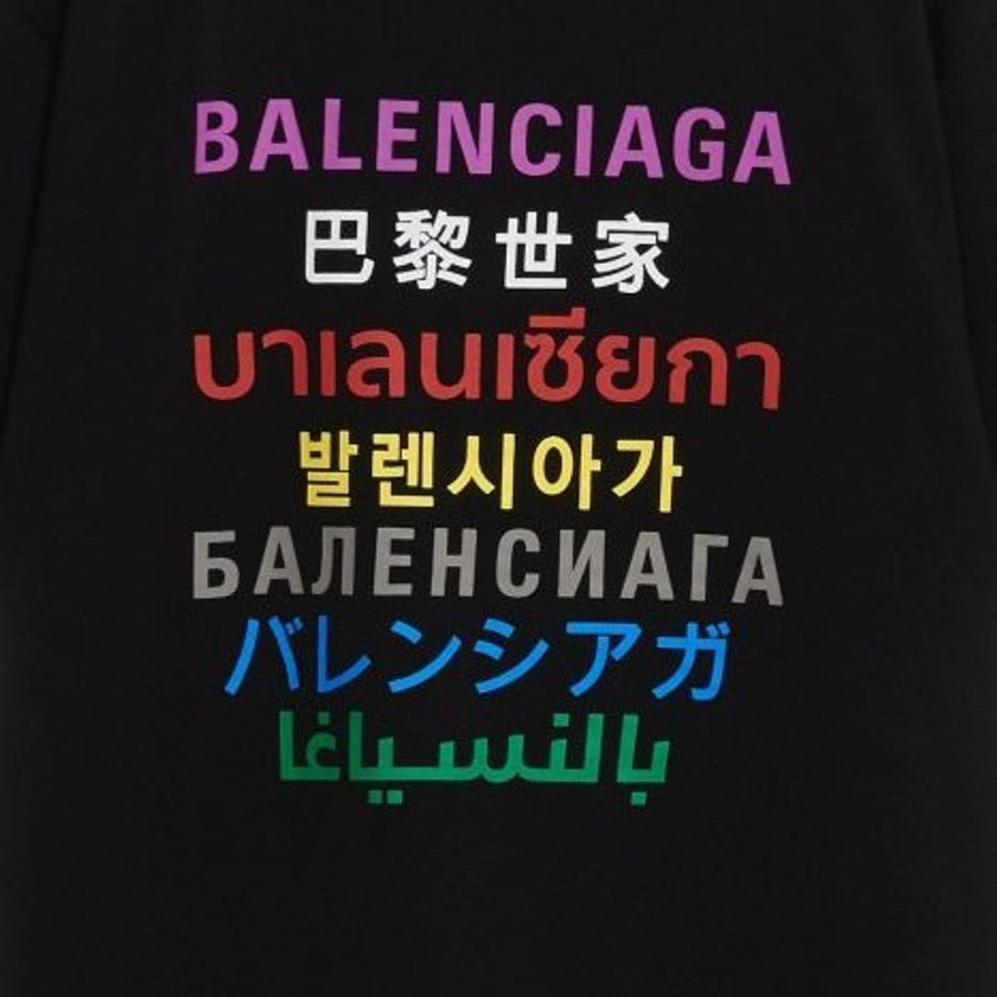💎Han's house精品服飾💎 Balenciaga 巴黎世家 LOGO 短T 短袖 現貨童裝8歲-4