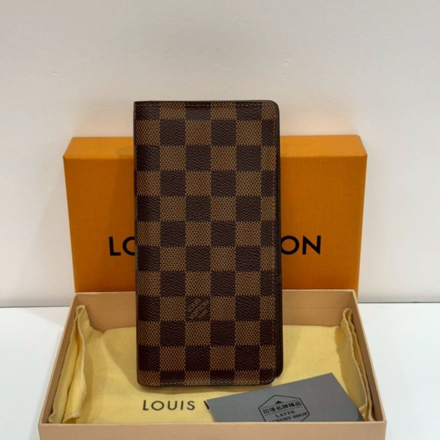 LV 對開 長夾/皮夾 N60017 93成新-1