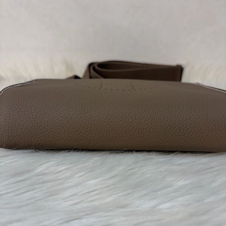 Hermes Videpoches B刻大象灰 愛馬仕男包 斜背包 側背包-5