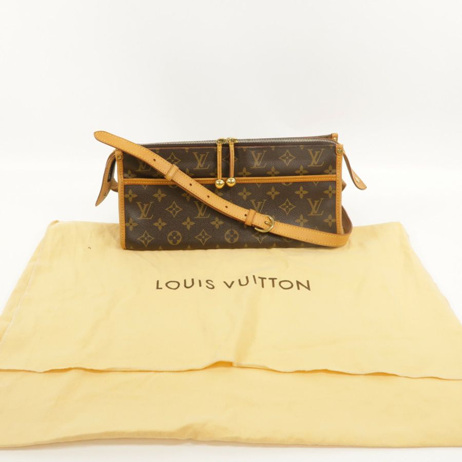 LOUIS VUITTON Monogram Popincourt Long肩背袋-8