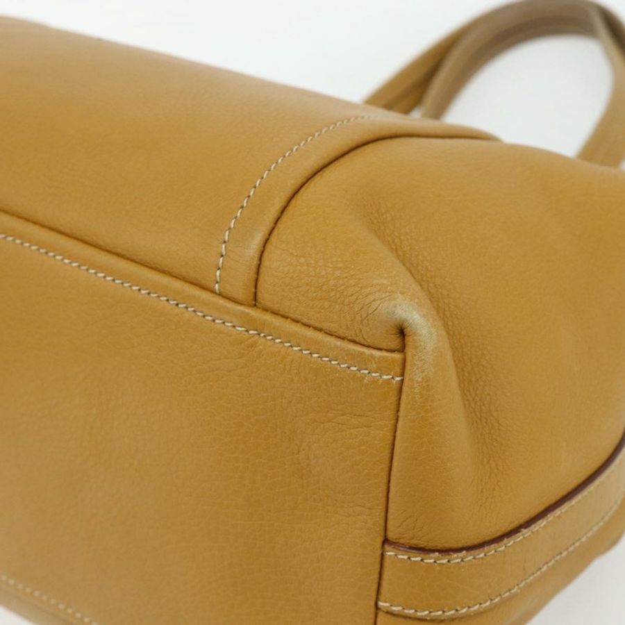 【日本直送】PRADA 手提包 皮革 棕色 銀色 正品 179442A-8
