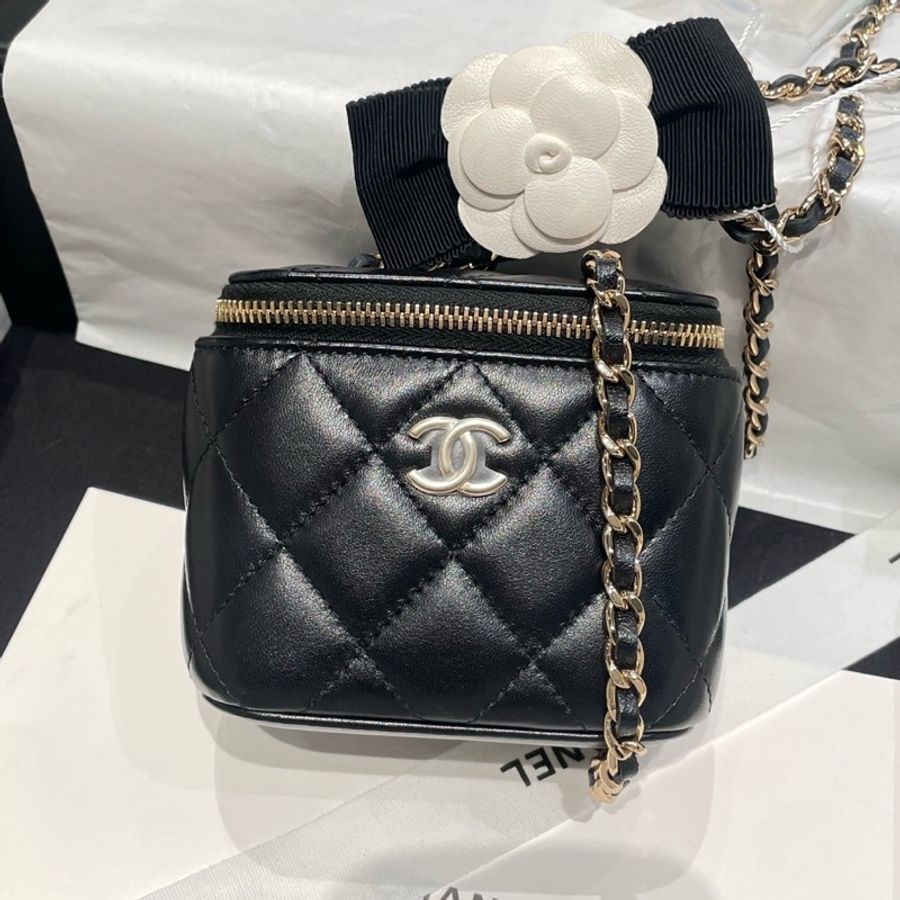 Chanel 香奈兒山茶花小盒子31開帶卡-0