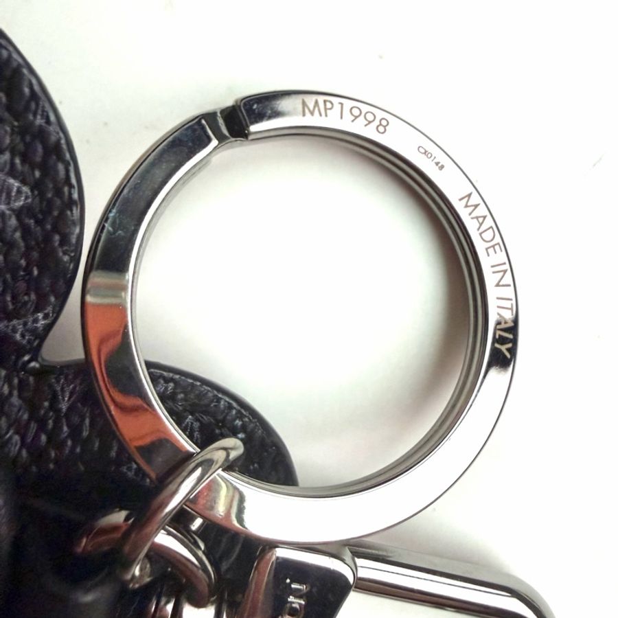 LV MP1998 全黑vivienne Forever 限量系列 鑰匙圈/吊飾兩用～-12
