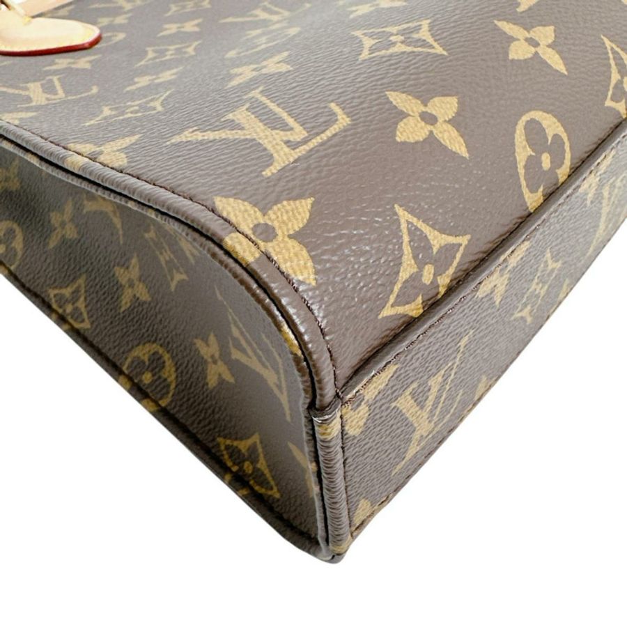 路易威登 LOUIS VUITTON 手提包 Sac Plat BB Monogram 帆布 M46265 棕色-8